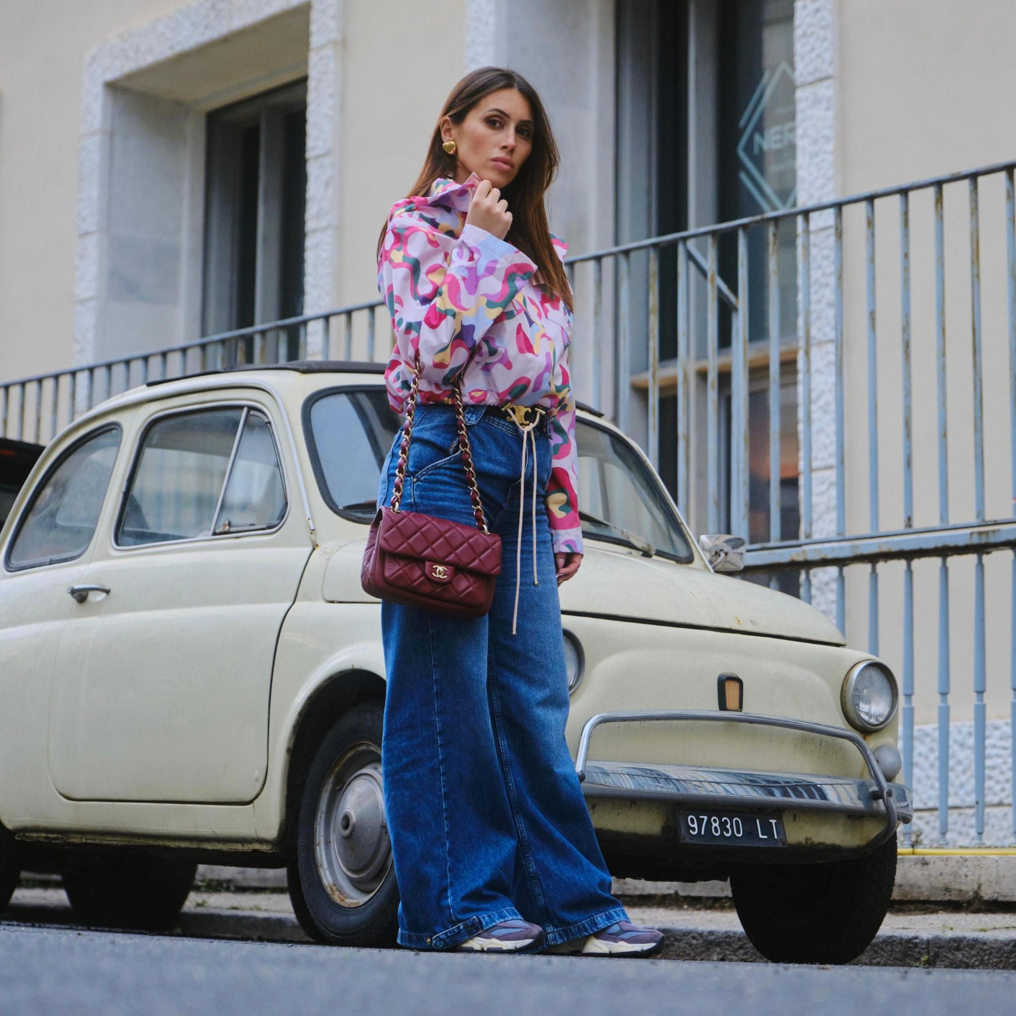 Chanel Giubbotto Multicolor