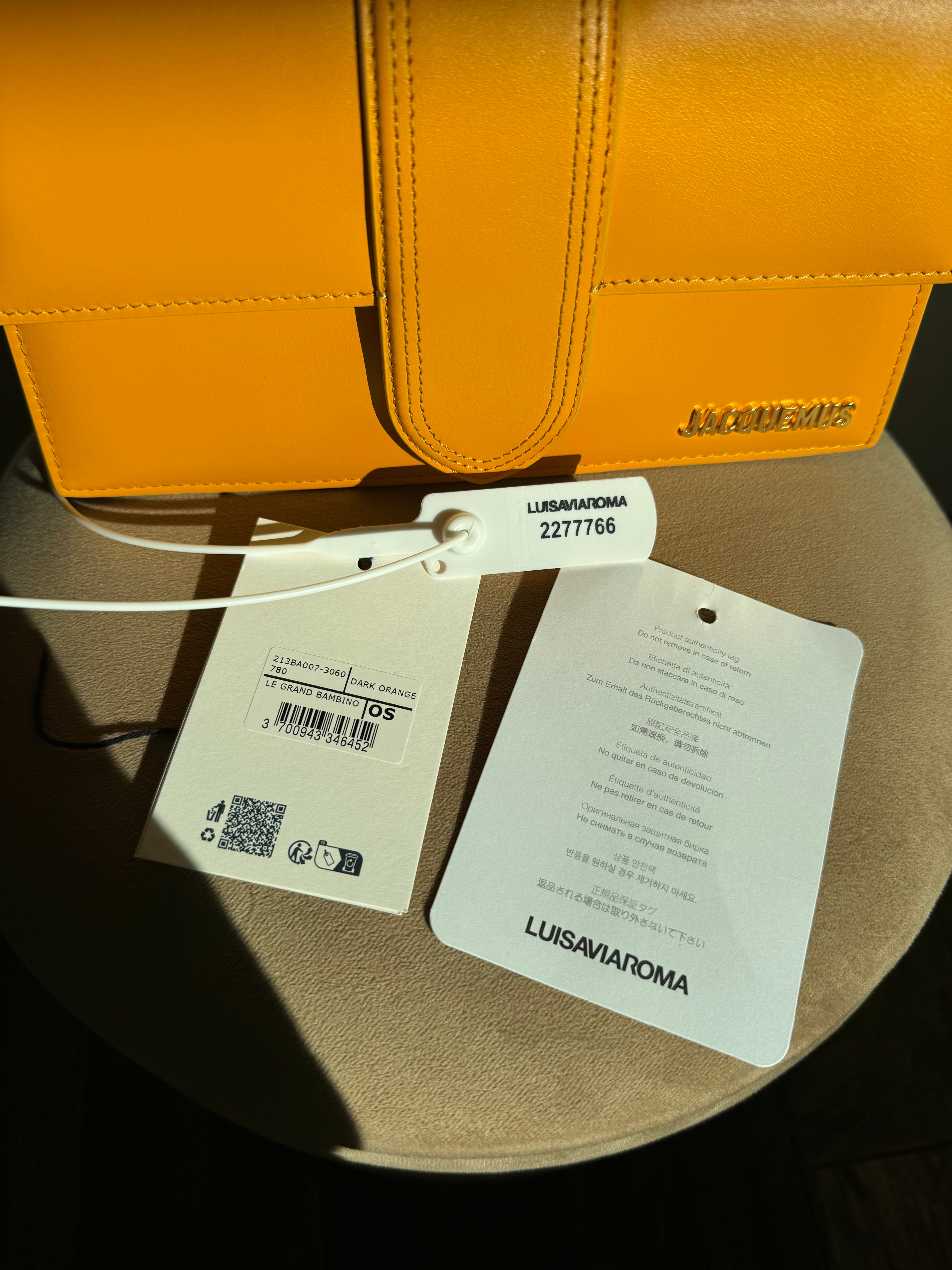 JACQUEMUS Borsa Le Grand Bambino in Pelle